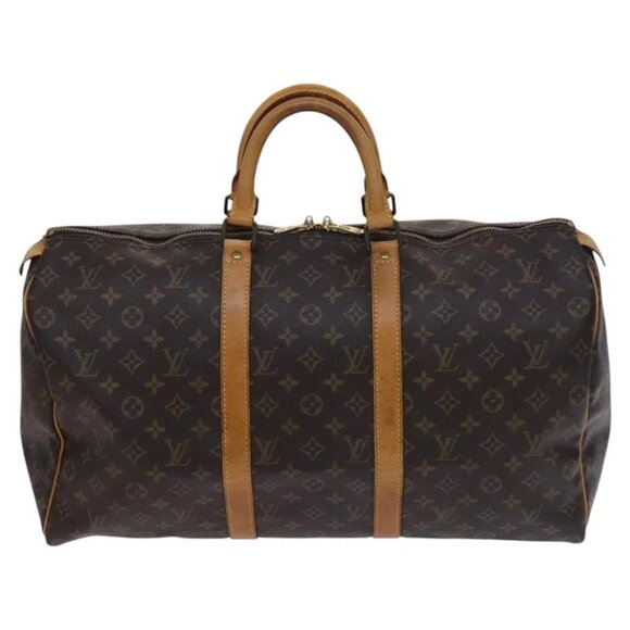 LOUIS VUITTON Monogram Keepall 50 Boston Bag - Picture 10 of 15